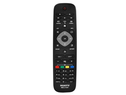 Изображение HQ LXP1125 TV remote control PHILIPS LCD RM-L1125+ 3D Black