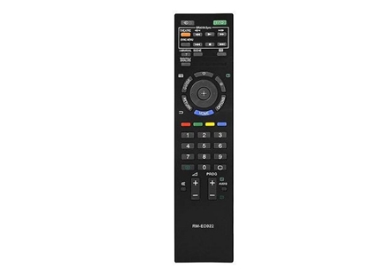 Attēls no HQ LXP114 TV remote control SONY RM-ED022 Black