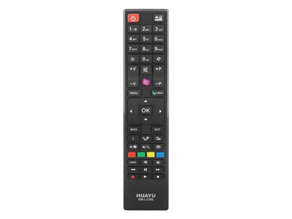 Изображение HQ LXP1390 TV remote control LCD Vestel / Finlux / Hyundai / Telefunken / RM-L1390 / Black