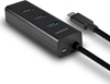Picture of I/O HUB USB-C 4PORT CHARGING/0.4M HUE-S2C AXAGON