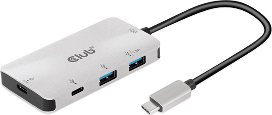 Изображение HUB USB Club 3D 1x USB-C  + 2x USB-A 3.1 Gen1 (CSV-1543)