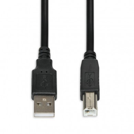 Изображение iBox IKU2D USB cable 1.8 m USB 2.0 USB A USB B Black