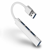 Picture of USB centrmezgls iBox IUH3FAS 3xUSB 2.0 1xUSB 3.0 Silver