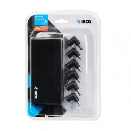 Picture of iBox IUZ90WA power adapter/inverter Indoor 90 W Black