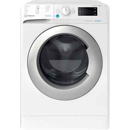 Изображение INDESIT Washing machine - Dryer BDE 86435 9EWS EU, Energy class D, 8kg - 6kg, 1400rpm, Depth 54 cm