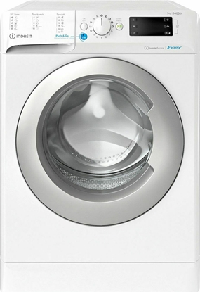 Attēls no Indesit BWE 91485X WS EU N washing machine Front-load 9 kg 1351 RPM White