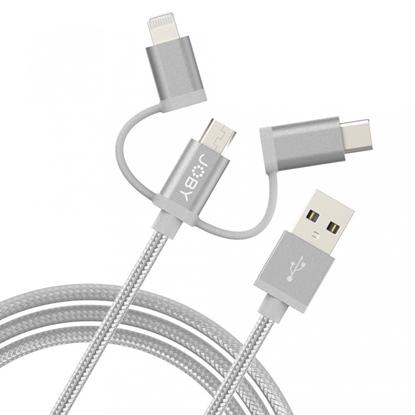 Picture of Joby cable ChargeSync 3in1 1,2m