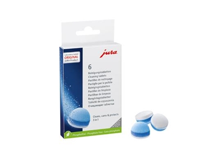 Изображение Jura JURA 3-fazowe tabletki czyszczące 6 szt.