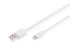 Изображение Digitus Lightning to USB-A data/charging cable, MFI-certified