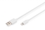 Изображение DIGITUS USB Kabel 2.0 A St. -> Lightning St., MFI 2M weiß