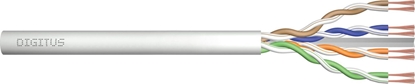 Изображение Kabel teleinformatyczny patchcordowy kat.6A, U/UTP, linka, AWG 26/7, LSOH, 100m, szary, karton