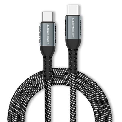 Picture of Kabel USB 2.0 typ C | USB 2.0 typ C 100W | QC 3.0 | PD | 1m |    Czarny 