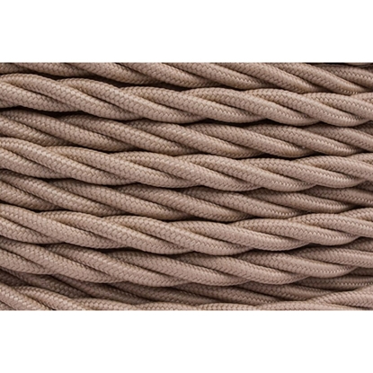 Attēls no Kabelis 3x1.5 textile kapučino