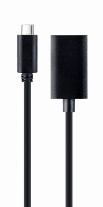 Attēls no Kabelis Gembird USB Type-C Male - DisplayPort Female 4K 15cm Black