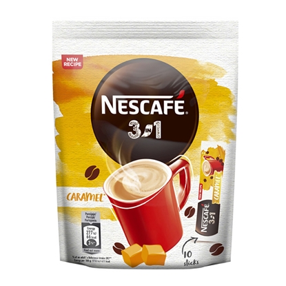Picture of Kafija šķīst. Nescafe Caramel 3in1 (10x16g),160g