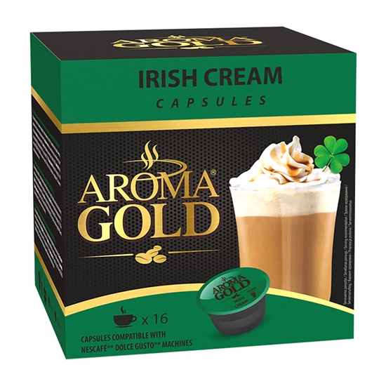 Изображение Kafijas kapsulas Aroma Gold Irish Cream, 187,2g