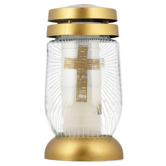 Picture of Kapu svece 36h Gold