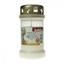 Picture of Kapu svece traukā ar vāciņu 50h White