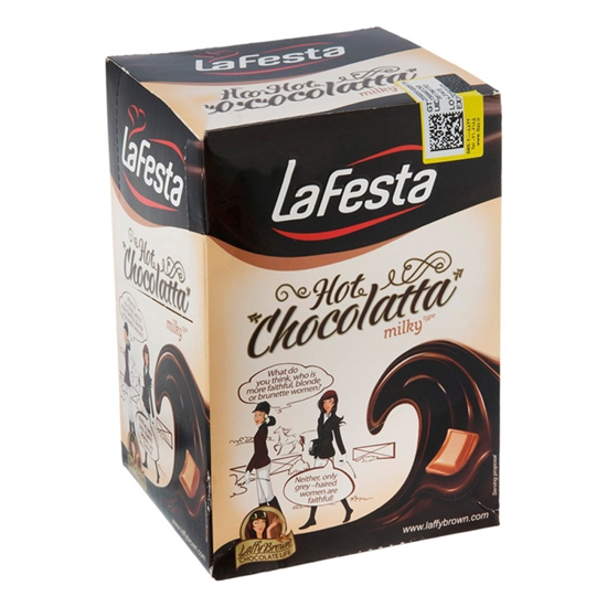 Picture of Karstā šokolāde La Festa piena 10x25g