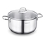 Attēls no Katls Perla 24cm, 5.5L, ar stikla vāku, nerūs.tēr., indukcij
