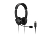 Picture of Kensington HiFi USB Headphones with Mic and Volume Control Buttons