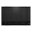Picture of Miele KM 7575 FL Black Built-in 80 cm Zone induction hob 6 zone(s)