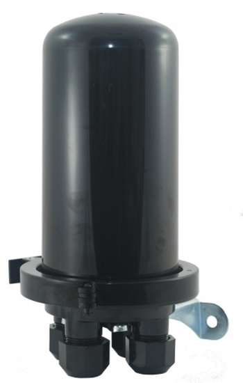 Picture of Kompakta izmera vertikala DOMO tipa Optisko kabelu uzmava (mufta) 48 škiedram/ Mechanical ports