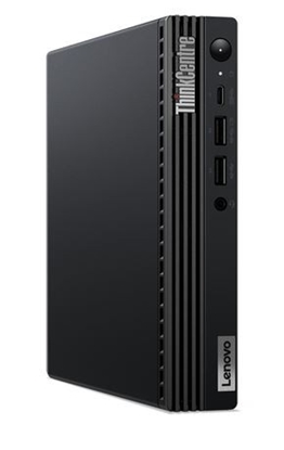Изображение Lenovo ThinkCentre M70q Mini PC Intel® Core™ i5 i5-12400T 16 GB DDR4-SDRAM 512 GB SSD Windows 11 Pro Black