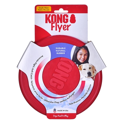 Изображение KONG Flyer S - frisbee for dog - 1 piece