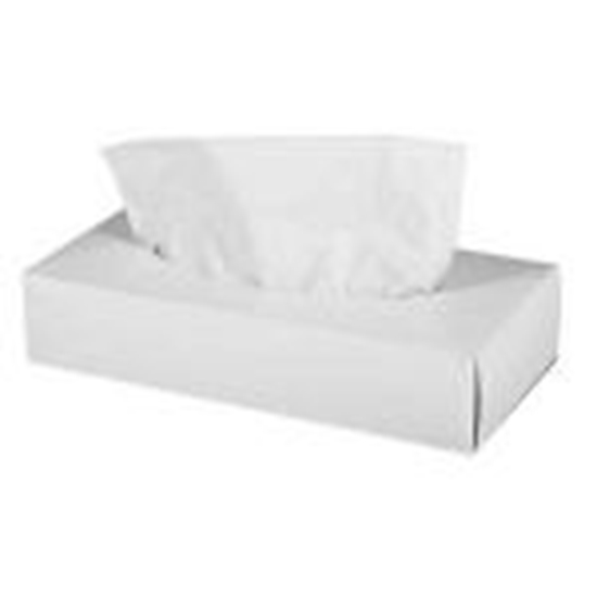 Picture of Kosmētiskas salvetes 100gab. 2 slāņi,  baltā krāsā