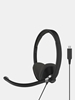 Изображение Koss | CS300 | USB Communication Headsets | Wired | On-Ear | Microphone | Noise canceling | Black