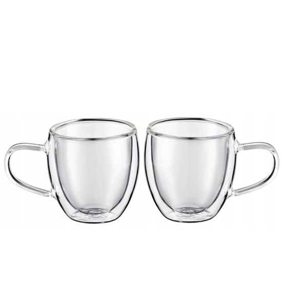 Picture of Krūžu kompl. Mia dubultsienu, stikla 250ml 2gab.