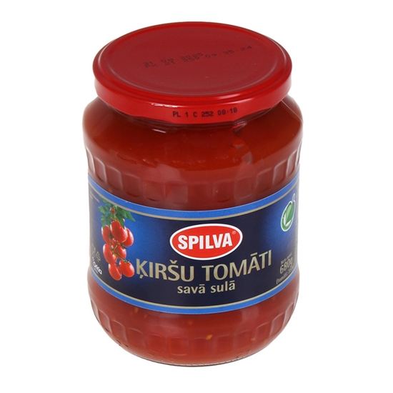 Изображение Ķiršu tomāti Spilva savā sulā 720ml