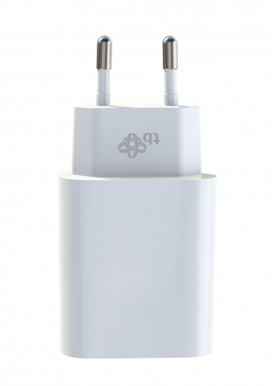 Picture of Ładowarka sieciowa 2x3A USB C + USB A Power Delivery biała