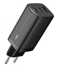Picture of Ładowarka sieciowa ILUC65B czarna GaN 65W USB -C