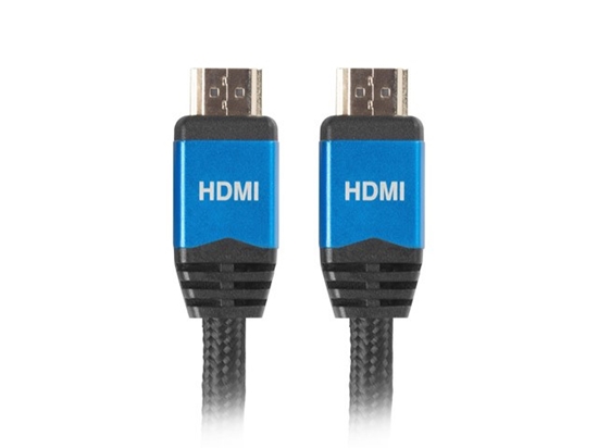 Picture of Lanberg CA-HDMI-20CU-0018-BL HDMI cable 1.8 m HDMI Type A (Standard) Black