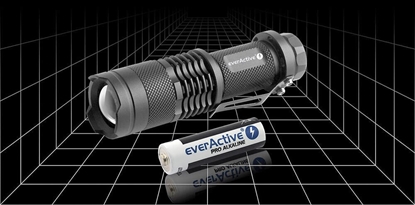 Picture of LED handheld flashlight everActive FL-180 "Bullet" with CREE XP-E2 LED