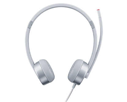 Изображение Lenovo 100 Stereo Analogue Headset Office/Call center Silver