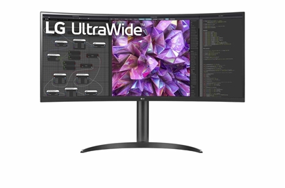 Attēls no LG 34WQ75C-B computer monitor 86.4 cm (34") 3440 x 1440 pixels Quad HD LCD Black
