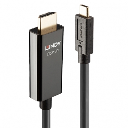 Изображение Lindy 5m USB Type C to HDMI 4K60 Adapter Cable with HDR