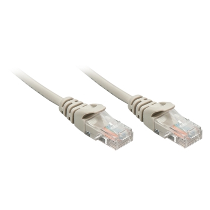 Picture of Lindy Cat.5e U/UTP Cable, grey, 0.3m
