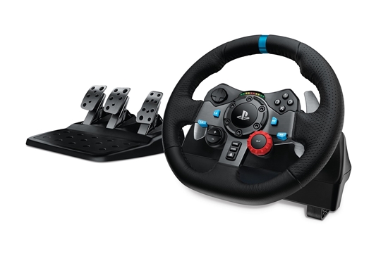 Picture of Logitech G G29 Steering wheel + Pedals Playstation 3,PlayStation 4 Analogue USB 2.0 Black