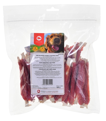 Picture of MACED Duck and fish skewer - Dog treat - 500g