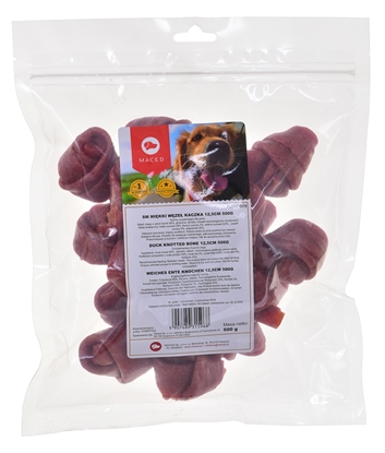 Picture of MACED Maxi duck breast knots - Dog treat - 500g