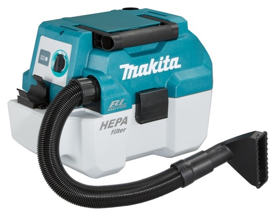 Picture of Makita DVC750LZX1 dust extractor Blue, White 7.5 L 55 W