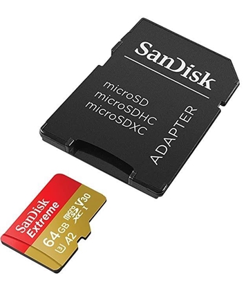 Picture of MEMORY MICRO SDXC 64GB UHS-I/W/A SDSQXAH-064G-GN6AA SANDISK