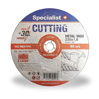 Picture of Metāla griešanas disks 230x1.6x22mm