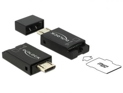 Attēls no Micro USB OTG Card Reader USB 2.0 Micro-B male