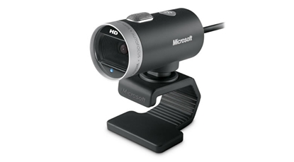 Attēls no Microsoft LifeCam Cinema webcam 1 MP 1280 x 720 pixels USB 2.0 Black, Silver