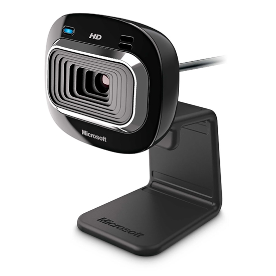 Picture of Microsoft LifeCam HD-3000 webcam 1 MP 1280 x 720 pixels USB 2.0 Black